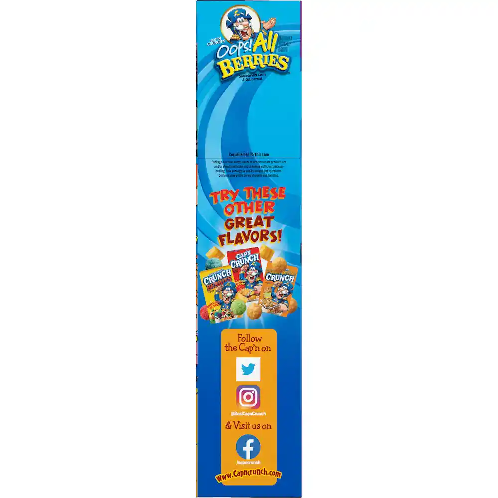 Crunch Cereal Captainmoras Mixtas 480G