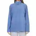 Saco Térmico Mujer Ottawa Azul Jaspe Talla M