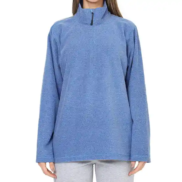 Saco Térmico Mujer Ottawa Azul Jaspe Talla M