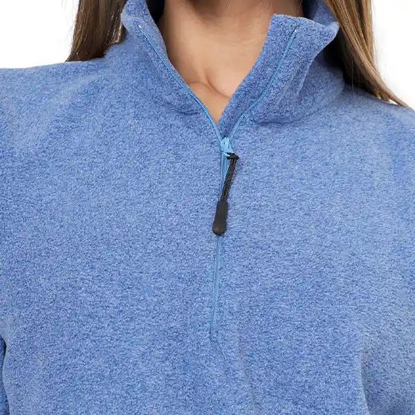 Saco Térmico Mujer Ottawa Azul Jaspe Talla M