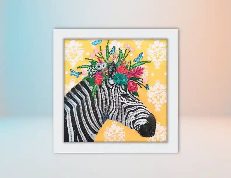 Cebra Tropical - Kit Por Piedritas