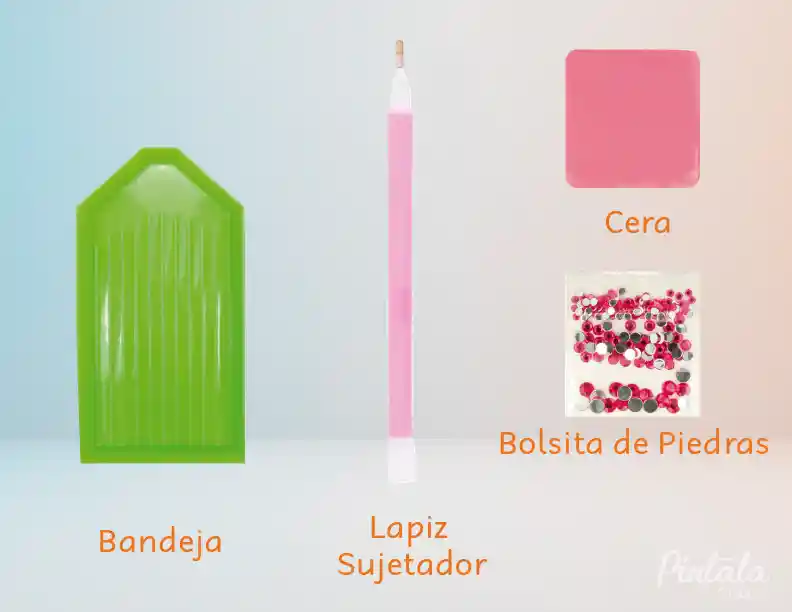 Flores Margaritas - Kit Por Piedritas