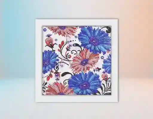 Flores Margaritas - Kit Por Piedritas
