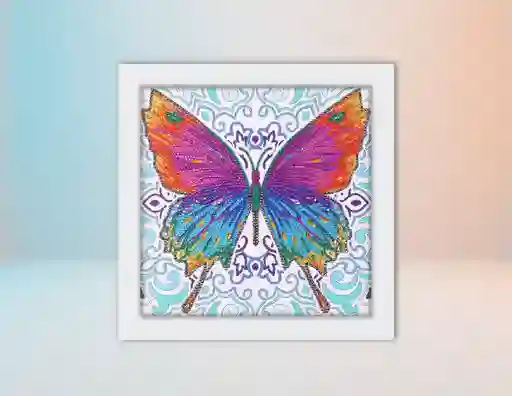 Mariposa Tecnicolor - Kit Por Piedritas