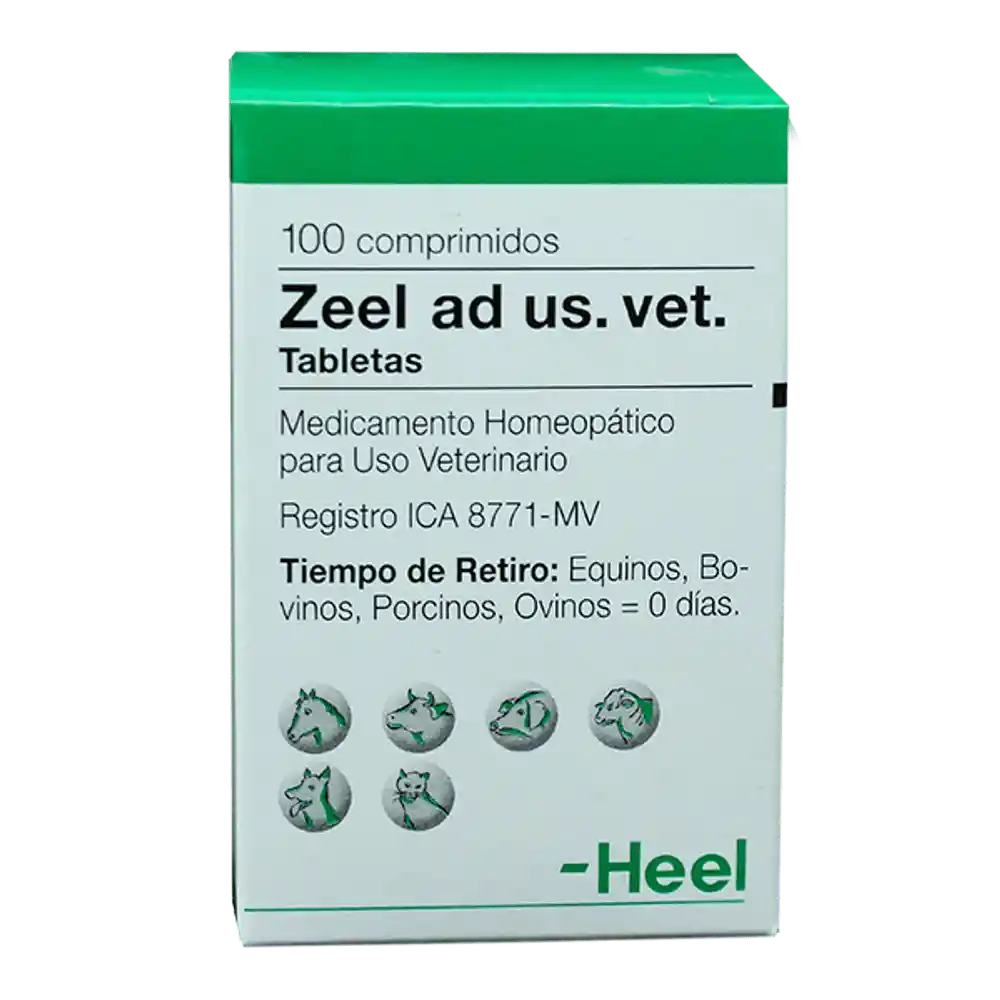 Zeel Vet X 100 Tabletas