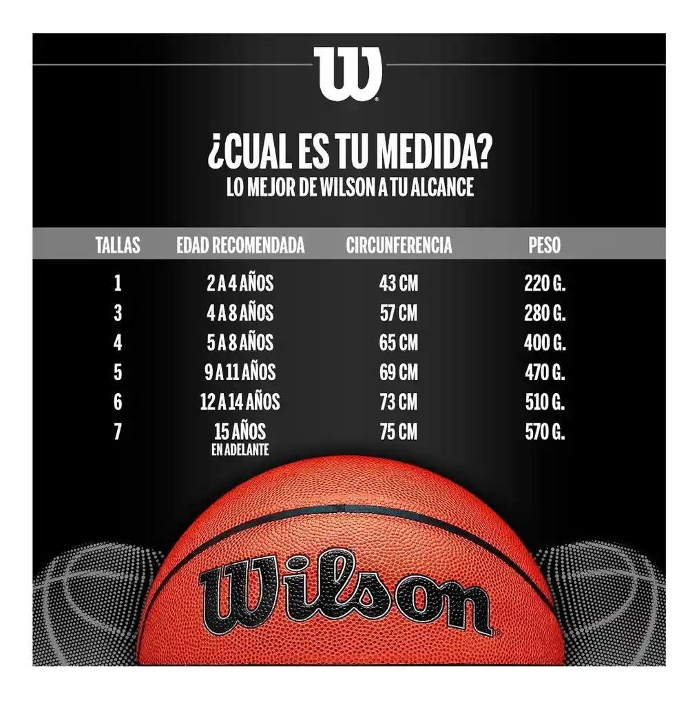 Wilson Balon Basketball Baloncesto Authentic Nba #6