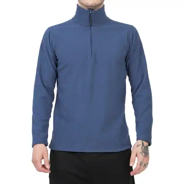 Saco Térmico Hombre Toronto Azul Petroleo Talla S