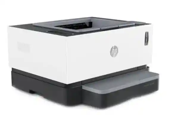 Hp Impresora Simple Funcion Neverstop 1000W Con Wifi Blanca Y Gris 110V/240V