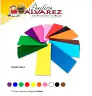Papel Seda 50x70 Colores - Paquete X 10 Surtido