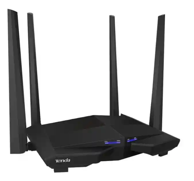 Tenda Router, Access Point, Wisp, Repetidorac10 Negro 110V