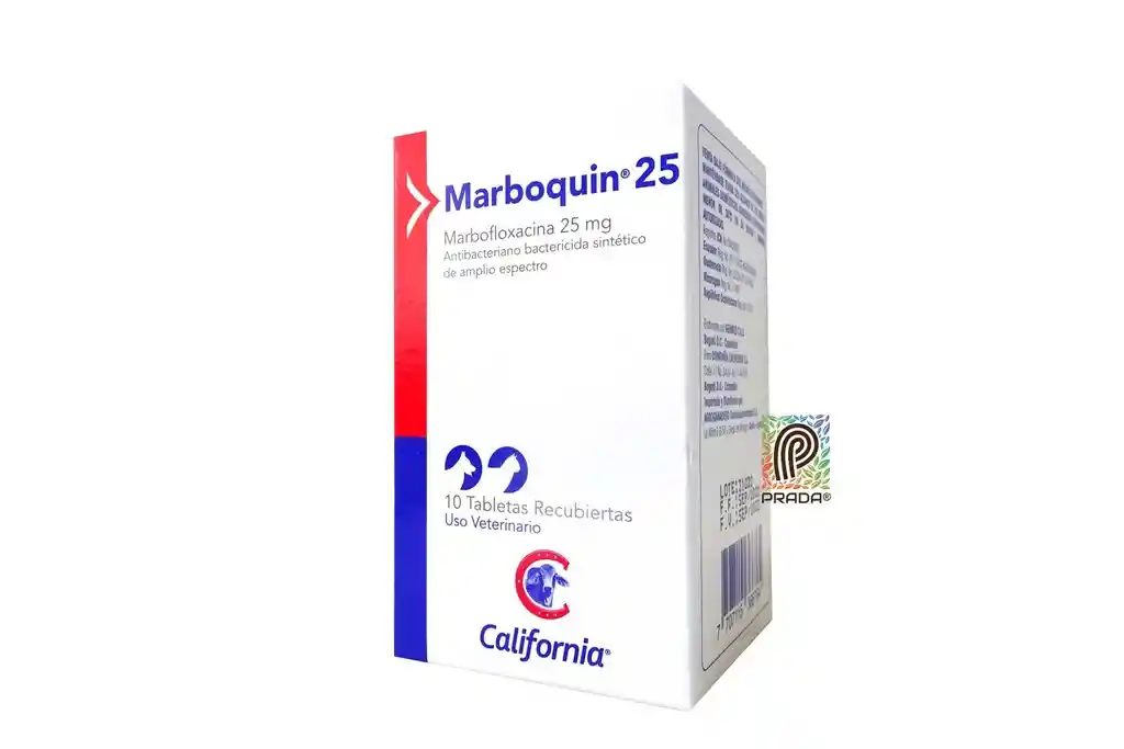 Marboquin 25mg X 10 Tabletas