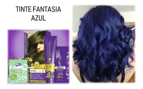 Tinte Keraton Azul Fantasia
