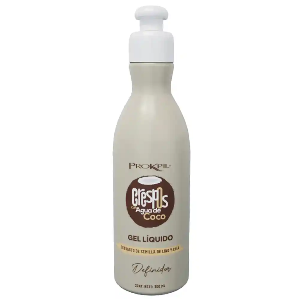 Prokpil Gel Liquido Crespos Agua De Coco X 300ml