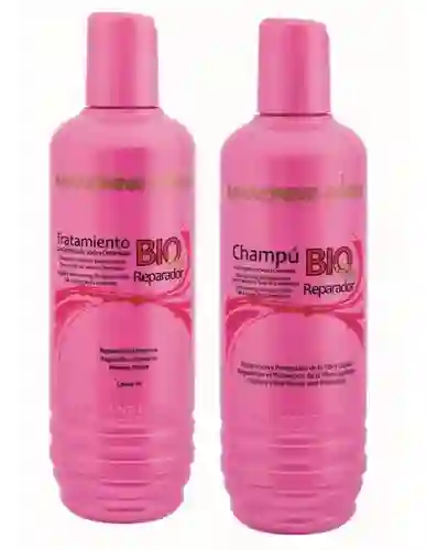Shampoo (champu) + Tratamiento Cuidado De La Keratina Bioreparador Manonne Paris