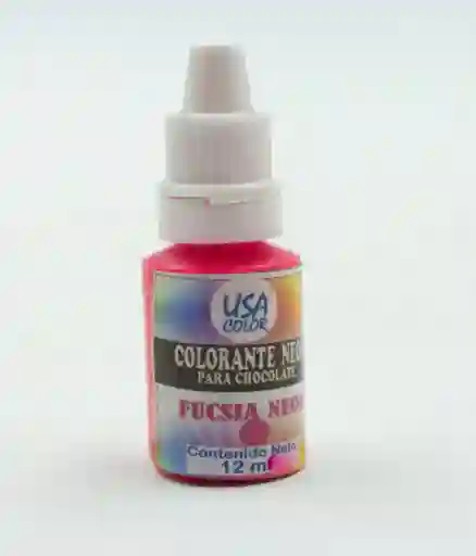 Colorante Liposoluble Para Chocolate Fucsia Neon X 12ml