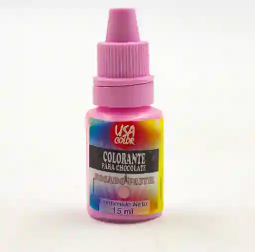 Colorante Para Chocolate Rosa Pastel X 12ml