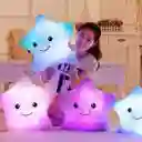 Estrella Luminosa Almohada Cojin Peluche Con Luz