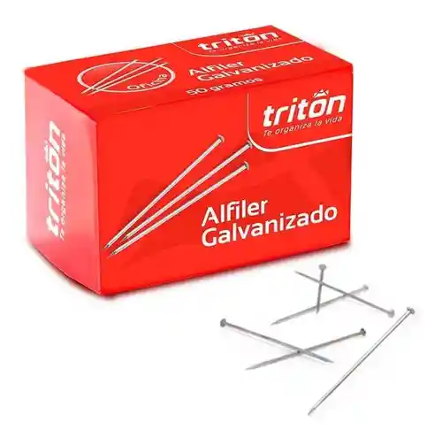 Triton Caja Alfiler Galvanizado