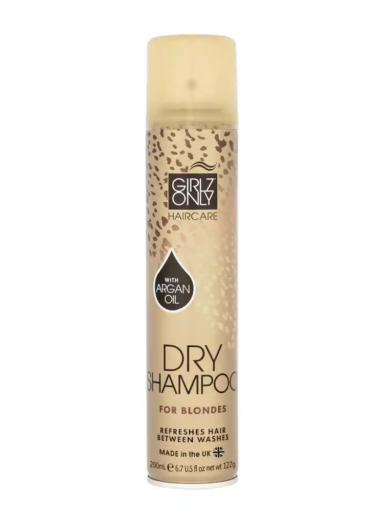 Girlz Only Shampoo Seco Blonde Con Aceite De Argán 200 Ml