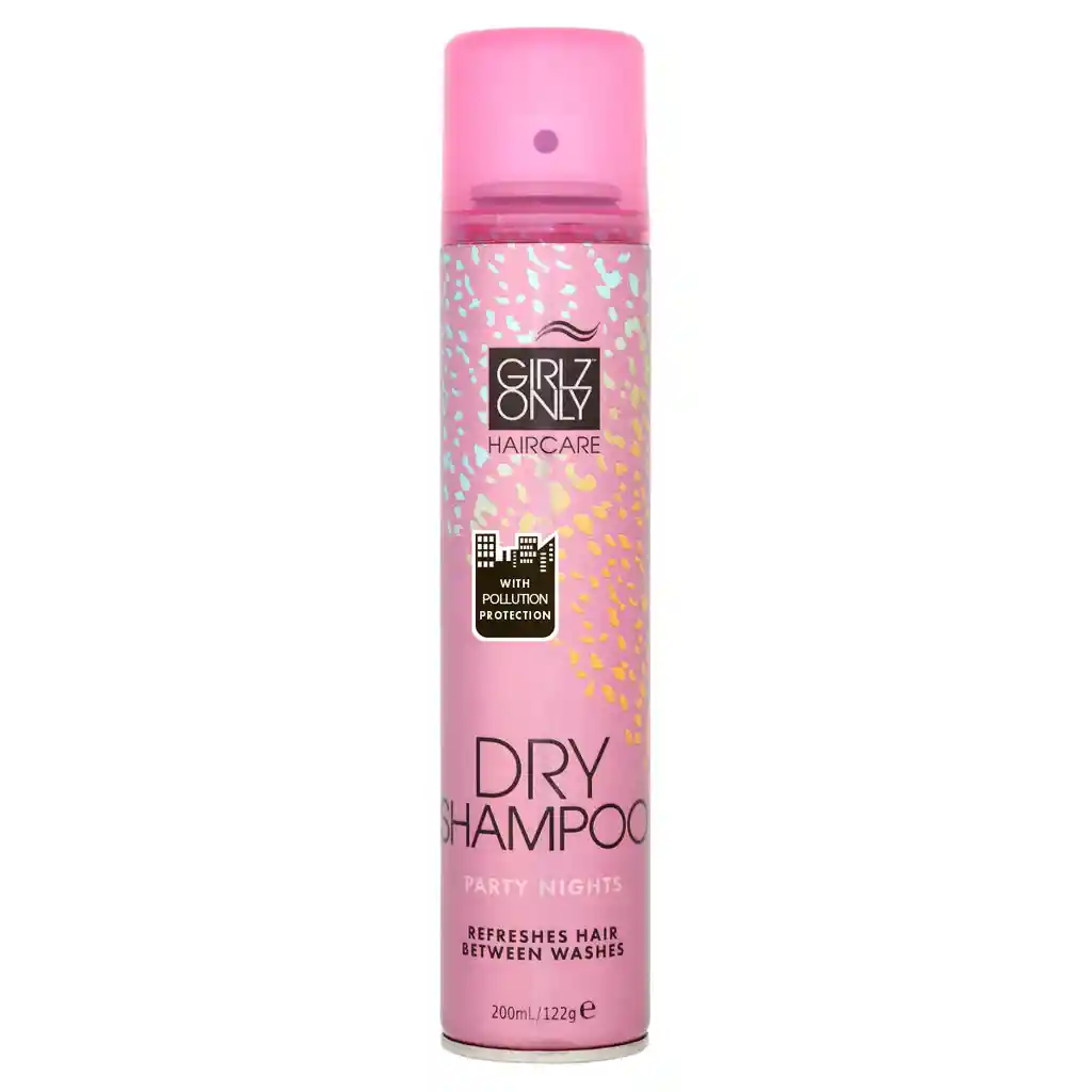 Girlz Only Shampoo Seco Floral 200 Ml Party Nights + Girlz Only Shampoo Seco Fragancia Cítrica 200ml Dawn ‘til Dusk