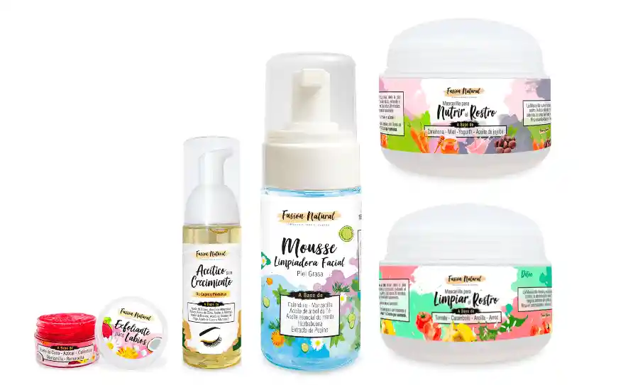 Kit Cuidado Facial Natural