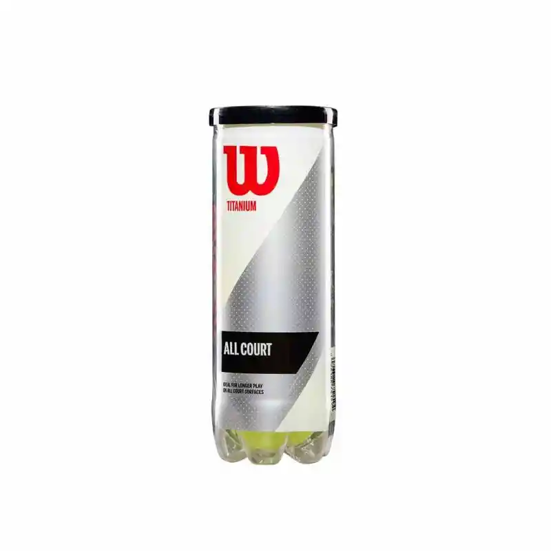 Wilson Tarro Tubo Pelotas Tenis Titanium