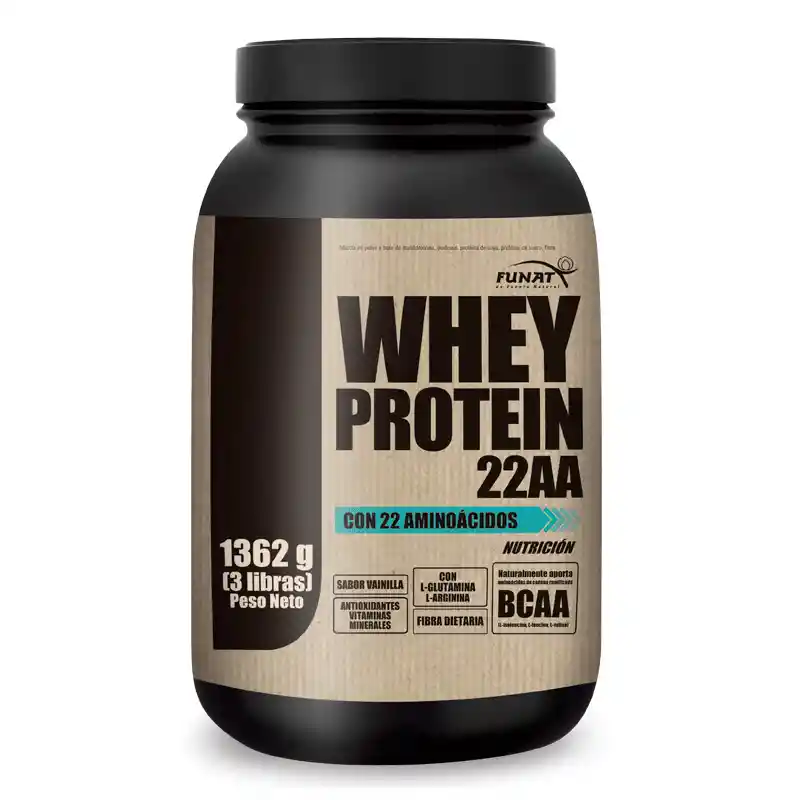 Whey Protein 22 Aa Ultra X 3 Lb Funat