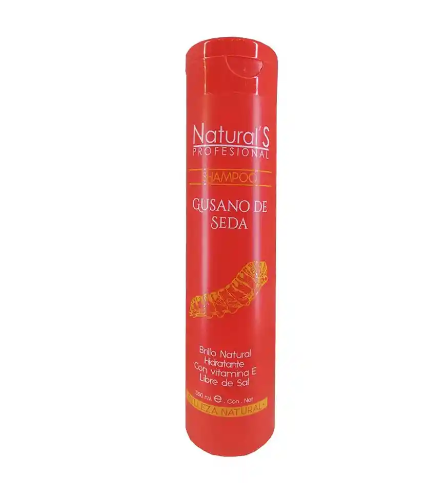 Naturals Shampoo Gusano De Seda