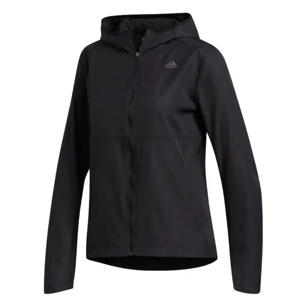 Talla L - Chaqueta Mujer Adidas Own The Run Hooded Wind Black | Original