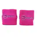 Fucsia Set Kit Balaca Y Muñequera Miyagi Algodon Fitness Gym