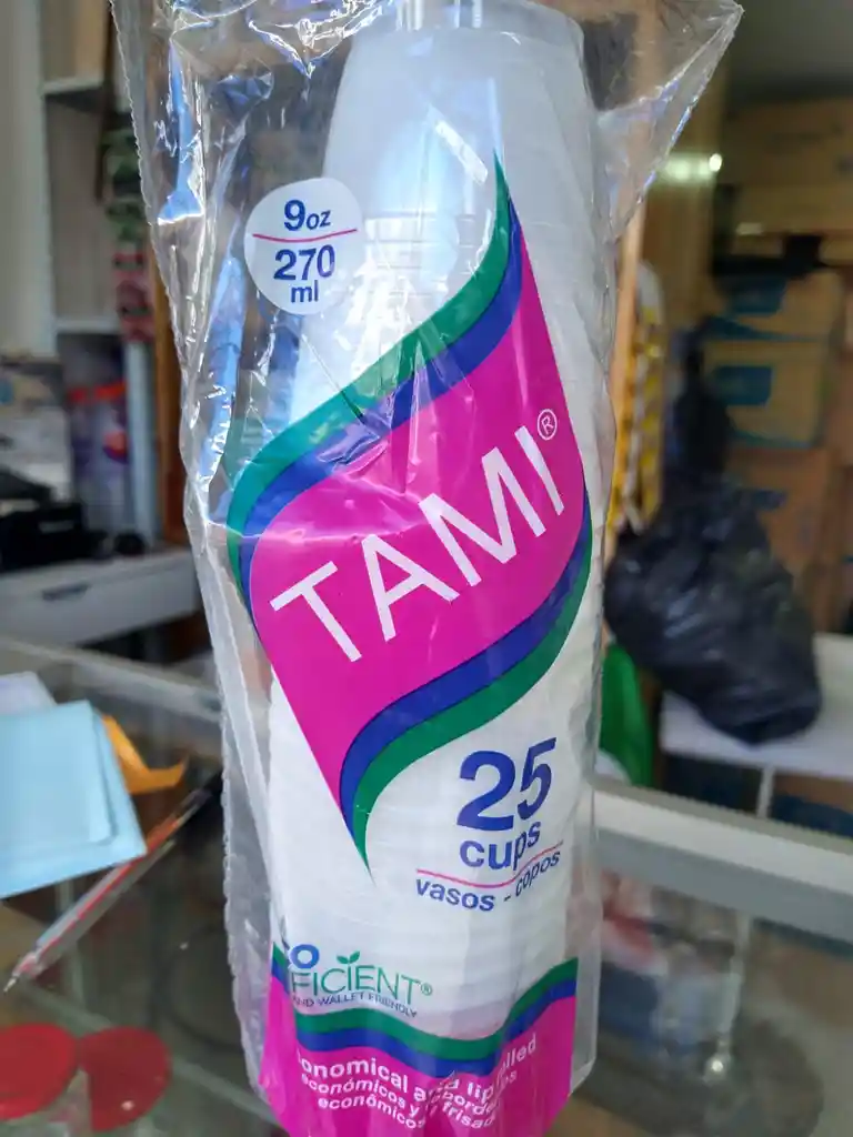 Vaso 9 Onz Tami