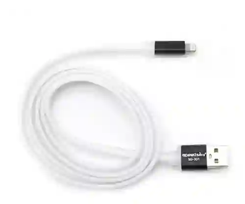 Cable De Datos Para Iphone Siliconado Para 1mt Speed Song Sg-301