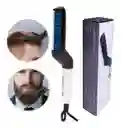 Plancha Barba Cepillo Alisador Cabello Hombre 4 En 1 Peine