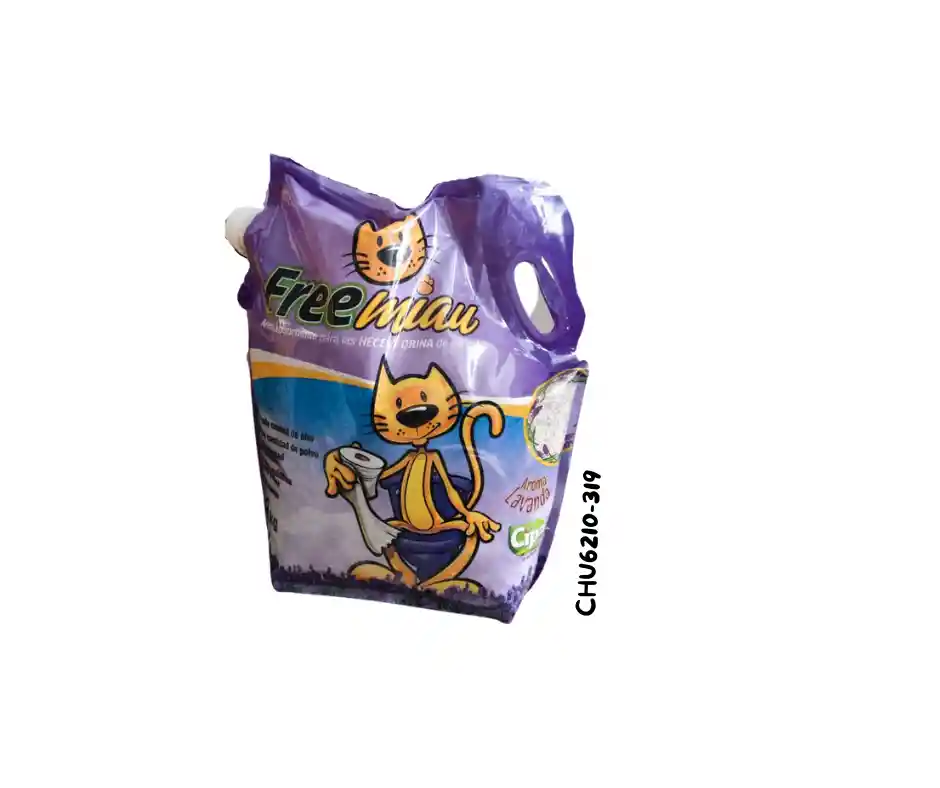 Arena Sanitaria Free Miau Aroma Lavanda X 10 Kilos