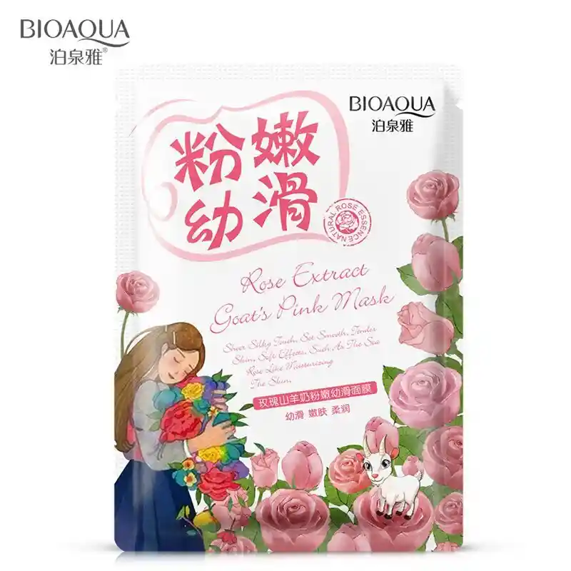 Mascarilla De Rosas Velo Bioaqua