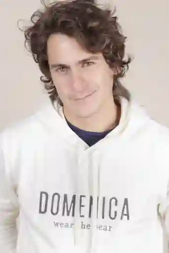 Hoodie Domenica Crema Unisex Talla Xl