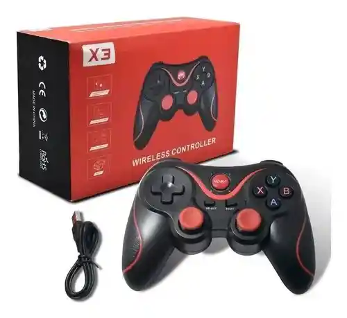 Control Gamepad Bluetooth Android Smart Tv Box Pc X3