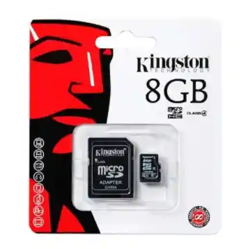 Memoria Micro Sd 8 Gb Clase 10