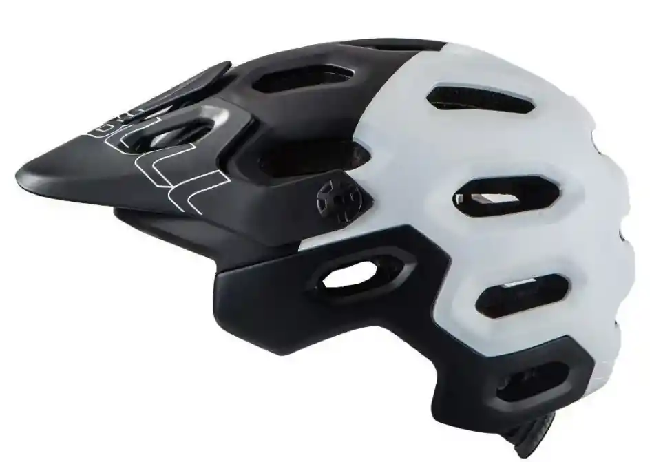 Casco Bicicleta Mtb Cross Country Downhill Cairbull Blanco/negro Talla L