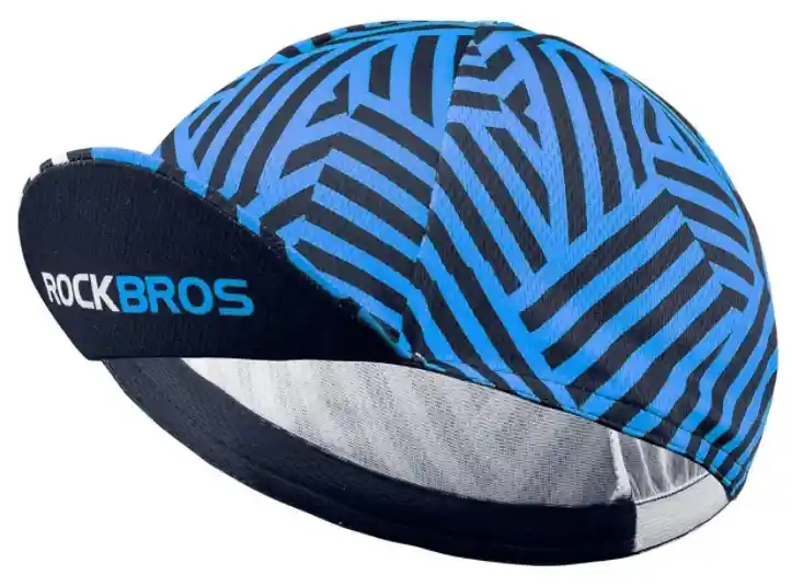 Gorra Ciclismo Cap Ruta Y Mtb Rockbros Talla U Azul