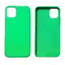 iPhone Funda Estuche Silicone Case Verde Para11