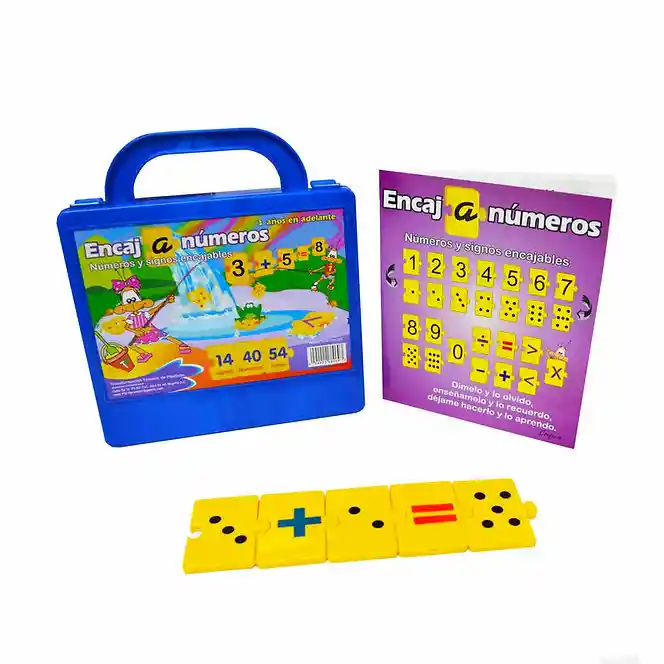 Juego Didáctico Aprendiendo Matemáticas Material Escolar