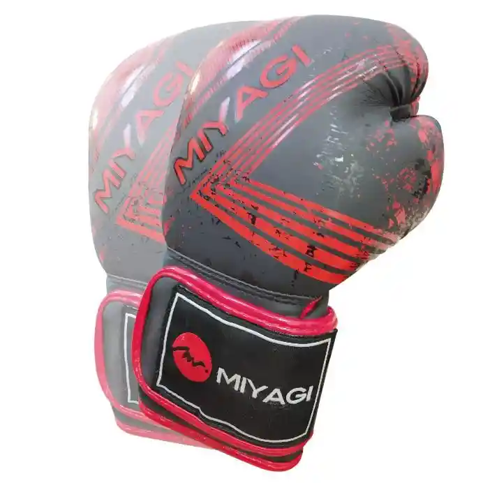 Guantes Boxeo Artes Marciales Entrenamiento Miyagi 12, 14 Onz