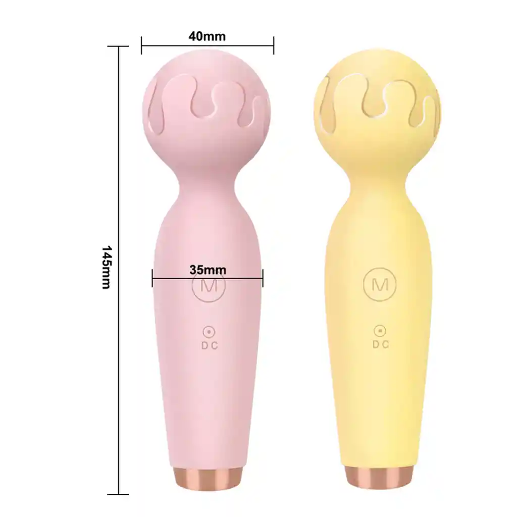 Vibrador Varita Magica Av Lilo Recargable