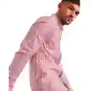 Talla M, L - Camisa Hombre Tommy Hilfiger Cuadros Rojo Blanco Steel Slimfit Performance Stretch Red | Original