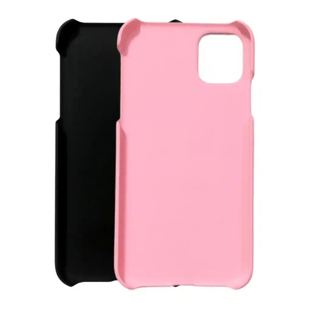 iPhone Funda Estuche Slim Firme Rosa Para11