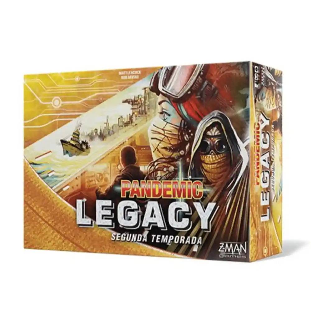 Juego De Mesa Pandemic Legacy 2da Temp Amarilla