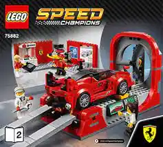 Lego Speed Champions Ferrari Fxx K Desarrollo 75882