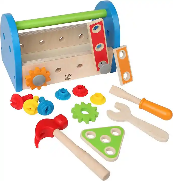 Caja De Herramientas Madera Juego Didáctico Montessori Niños