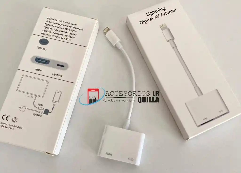 Adaptador Lightning A Hdmi Para Iphone/ipad